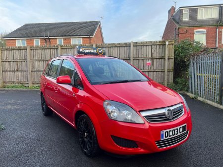 VAUXHALL ZAFIRA 1.6 16V Exclusiv Euro 5 5dr